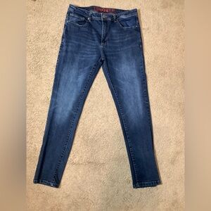 Men 34X32 Company 81 Slim Fit Medium Wash Denim Jeans